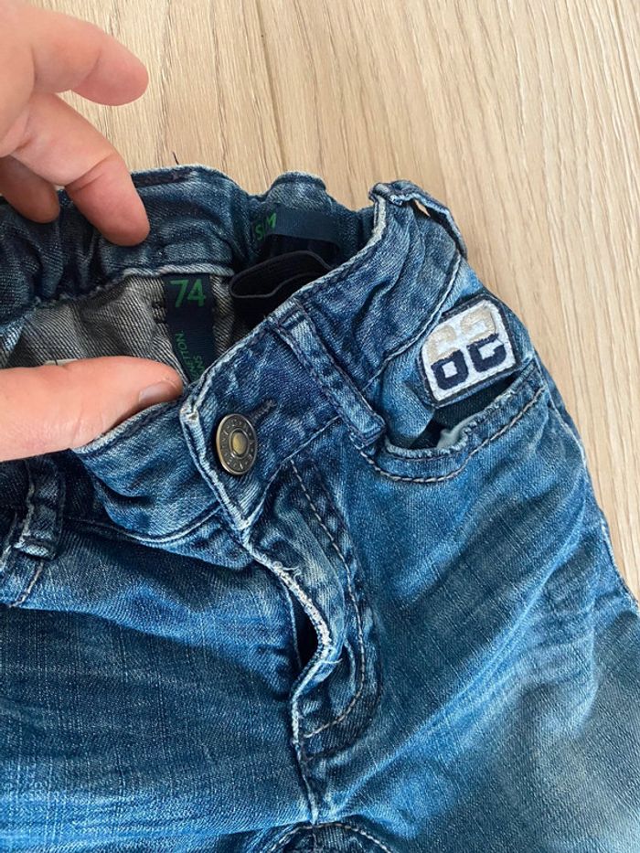 Lot de 5 pantalons 12 mois très bon etat - photo numéro 6