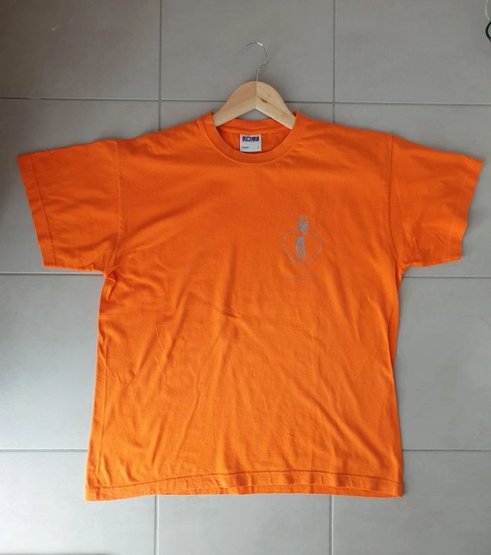 T shirt homme orange équi-thème orange - photo numéro 2
