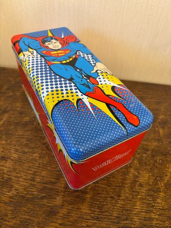 Boîte de rangement métallique « Superman »