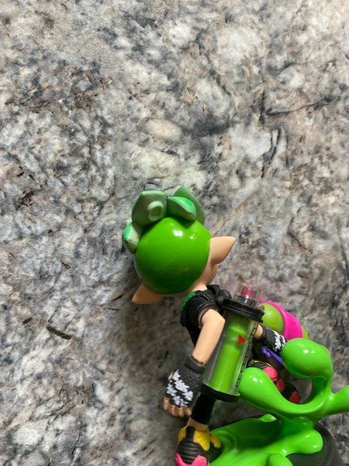 amiibo Splatoon inkling vert - photo numéro 3