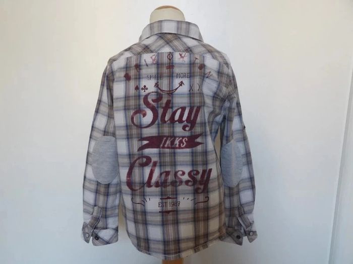 Chemise à carreaux - IKKS - 4 ans