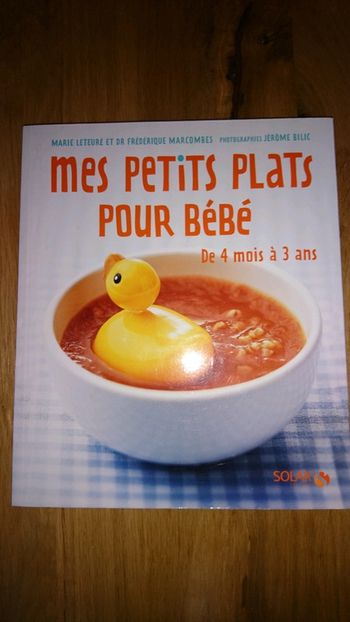 Mes petits plats pour bébé