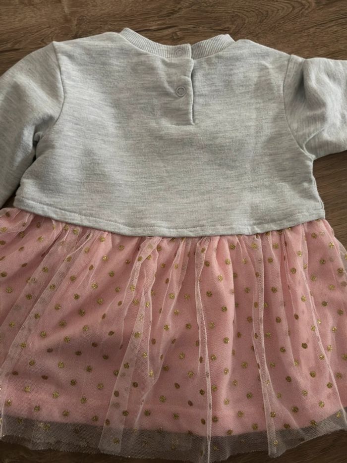 Robe 2 matières effet tutu - photo numéro 5