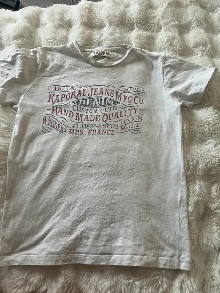 Teeshirt Kaporal 12 ans