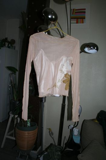 🌸Top en tulle imprimé Taille 34 " Zara" Collection 2023 🌸