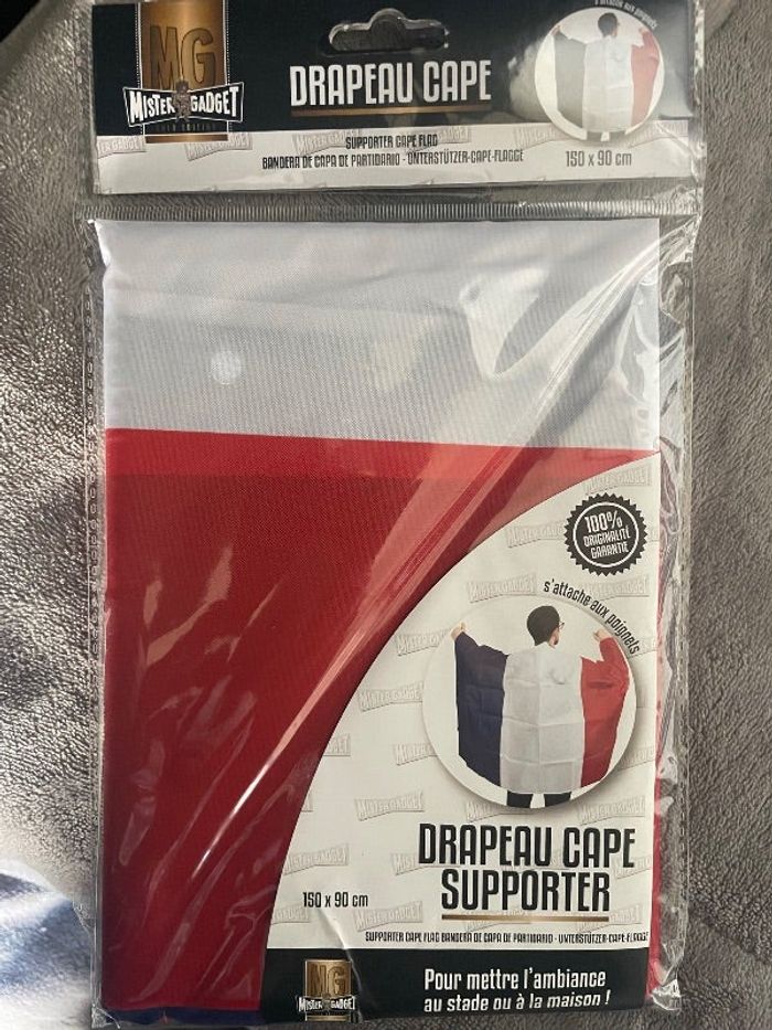 Drapeau cape supporter france