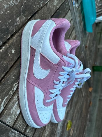Nike court vision low rose