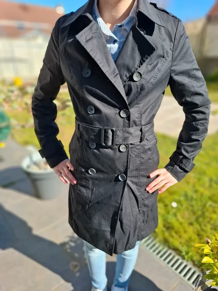 Trench noir pimkie 🖤 - photo numéro 5