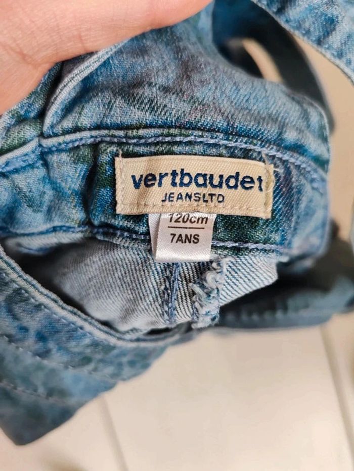 Salopette vertbaudet 7 ans - photo numéro 4