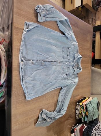 Chemise garçon en jean