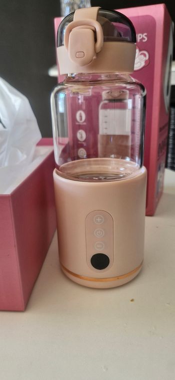 Chauffe biberon portative