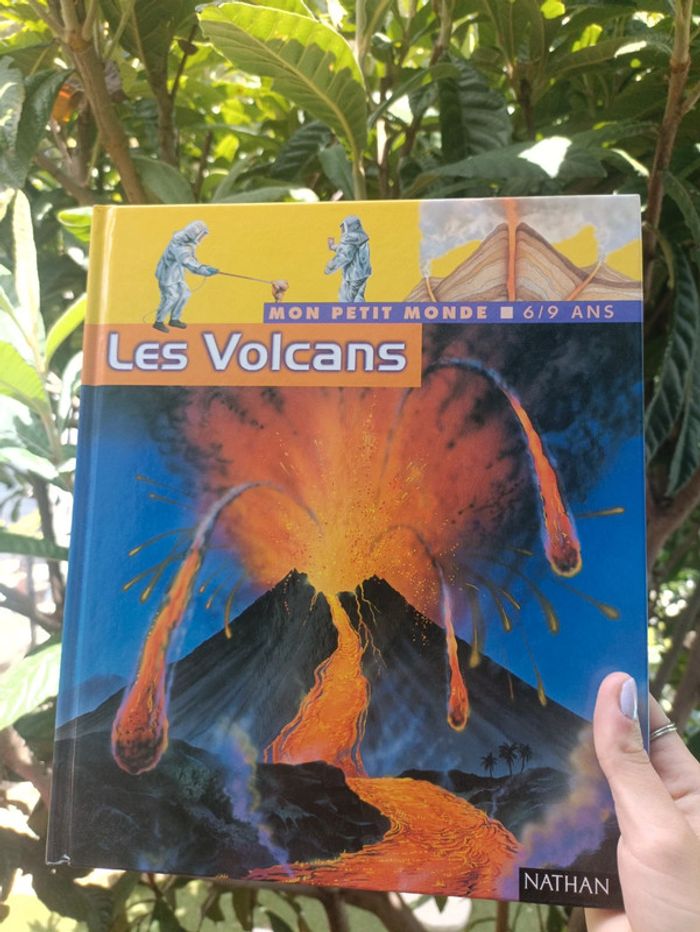 Livre mon petit monde Les volcans. - photo numéro 2