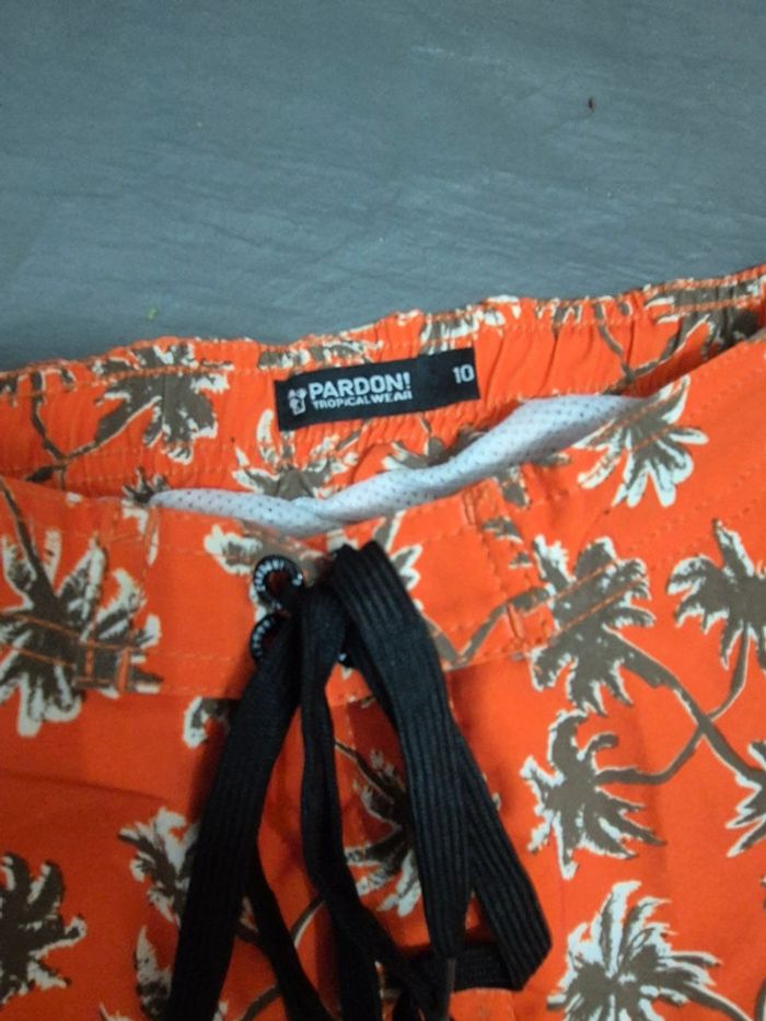 Short de bain orange - photo numéro 2