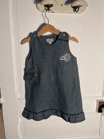 Robe en jean Kiabi, 18 mois