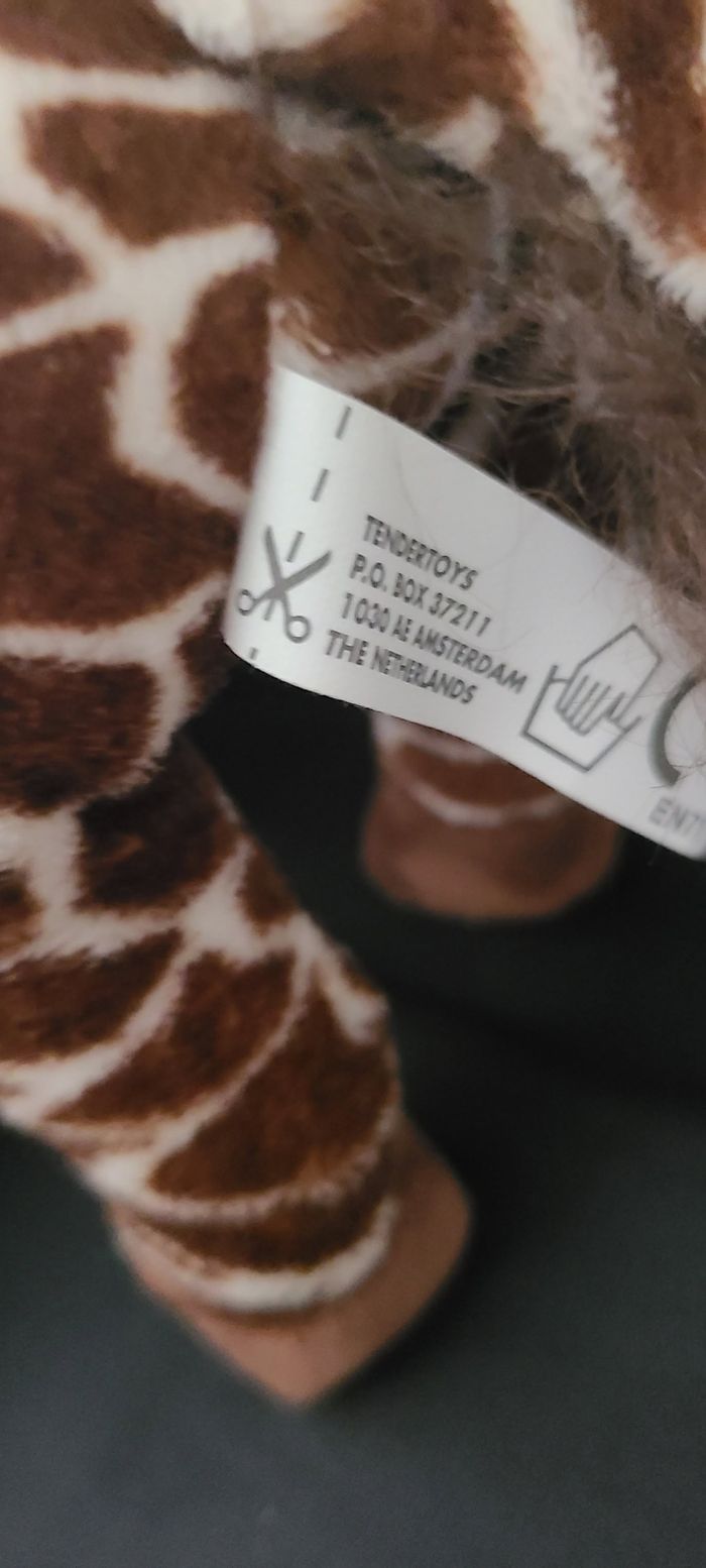 peluche girafe tender toys - photo numéro 5