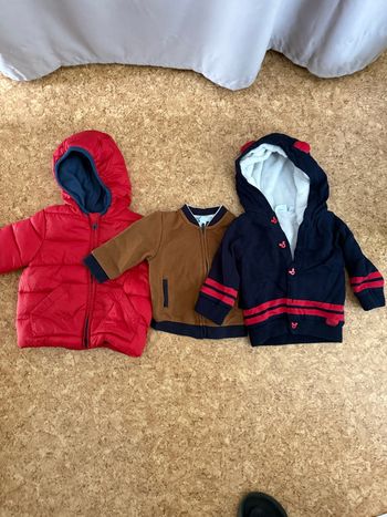 Vend lot veste garçon 