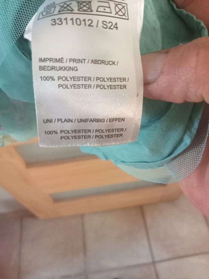 Robe fleurie en voile - photo numéro 6