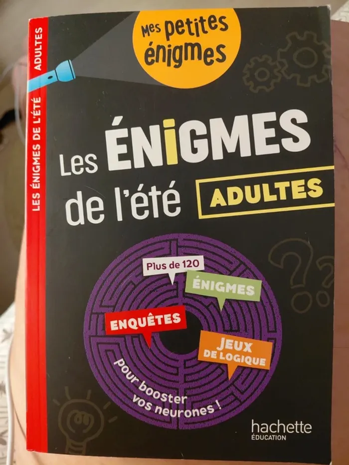 Les énigmes de l'été adultes