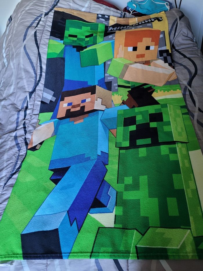 serviette minecraft (7e)