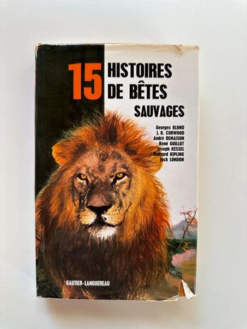 Livre - 15 histoires de bêtes sauvages