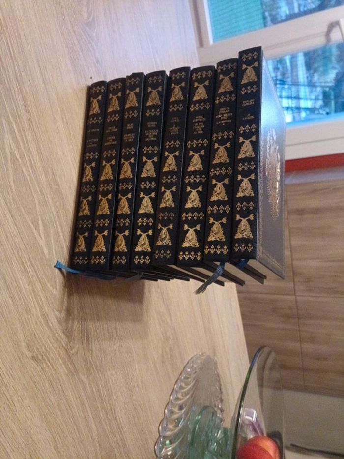 Collection de livres classiques dédiés à la mer
