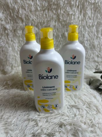 Lot de 3 liniments Biolane 