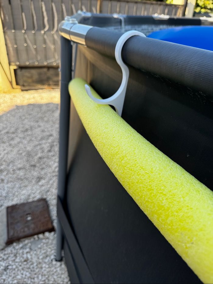 Lot de 2 porte frite mousse blanc, pour piscine INTEX - photo numéro 2