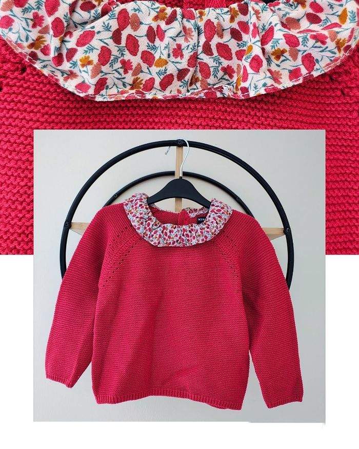18 mois pull maille col claudine kiabi