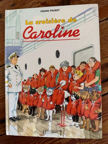 Livre vintage Pierre Probst La croisière de Caroline