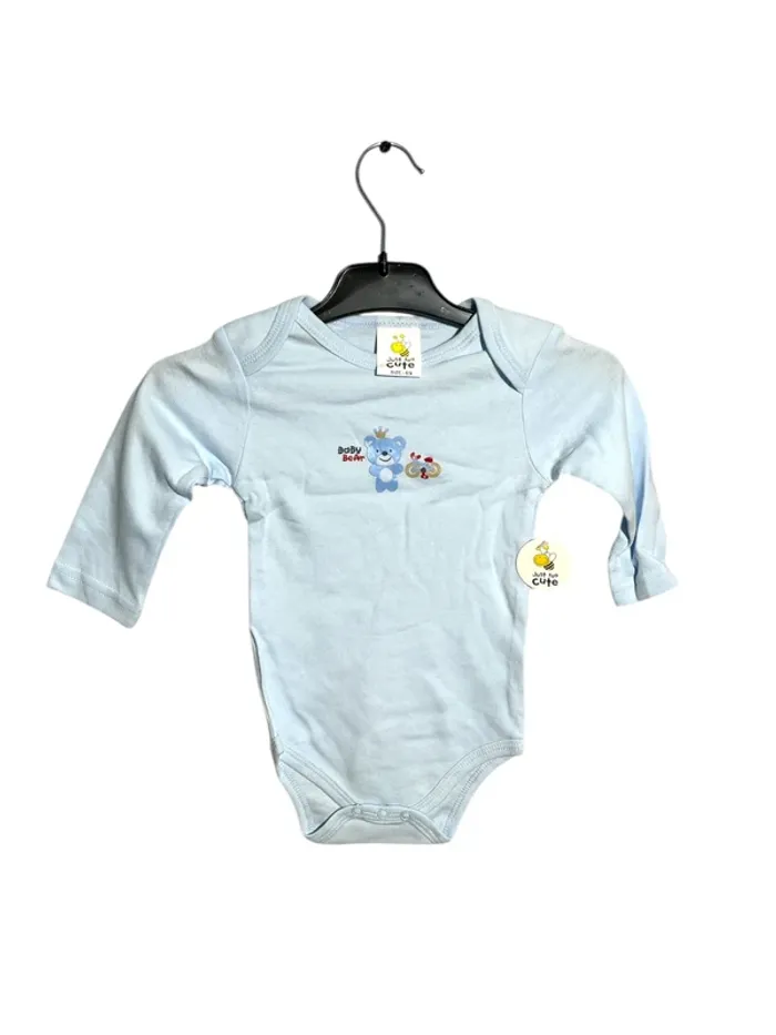 👶Lot de 3 bodys bébé manches longues - Taille 6-9 Mois - photo numéro 3