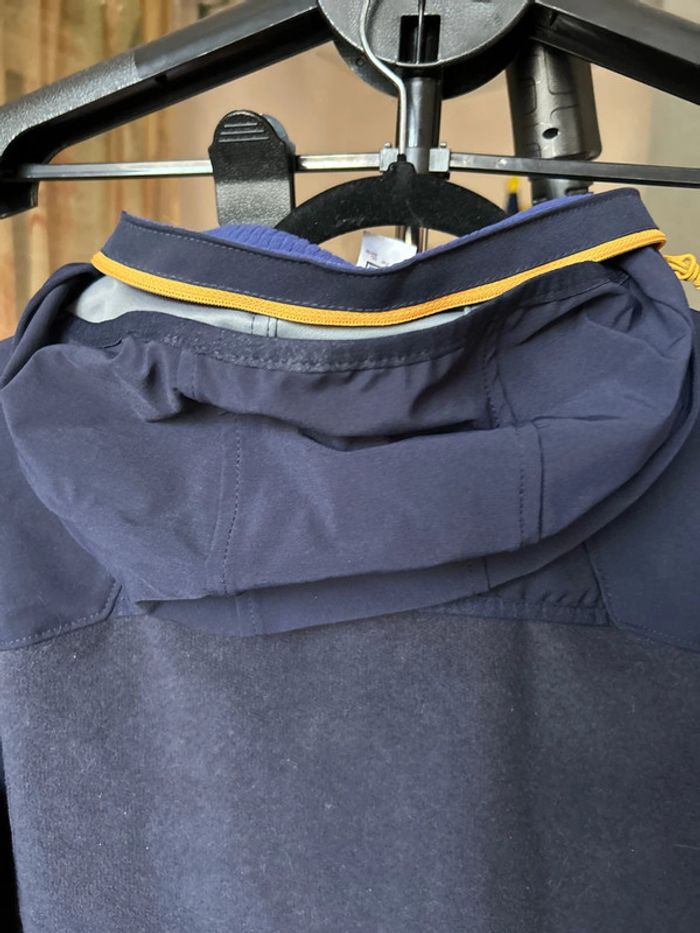 Veste polaire bi matière zippée Quechua à capuche - photo numéro 4