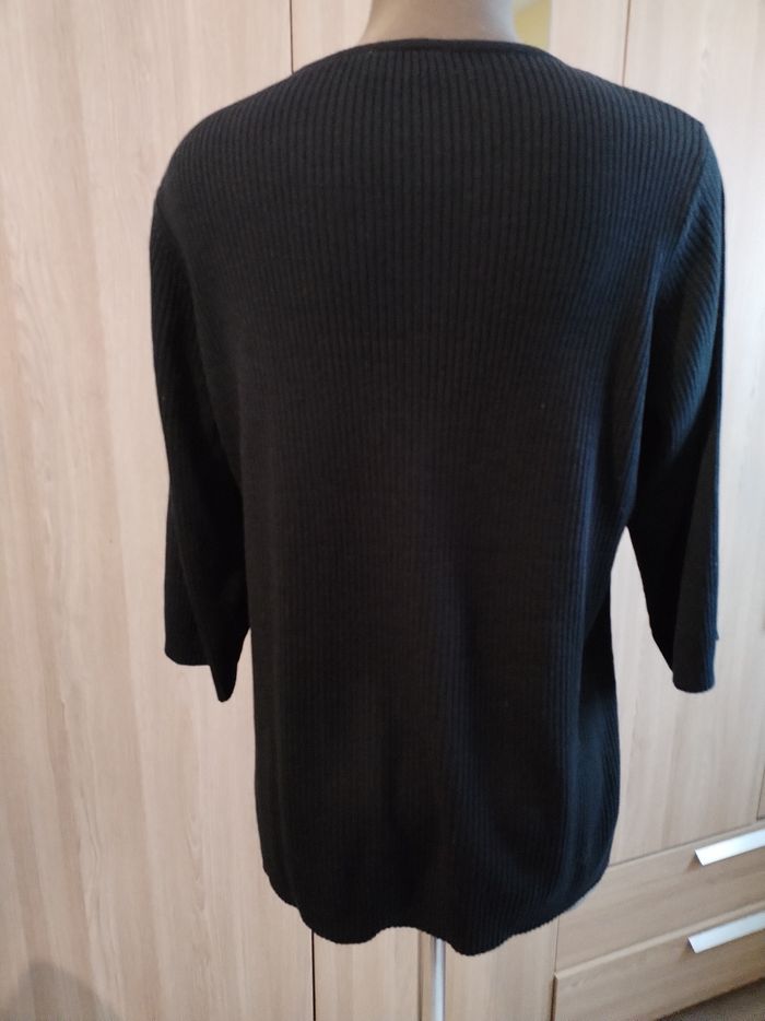 Pull fin femme manches 3 /4 taille 50 /52 - photo numéro 2
