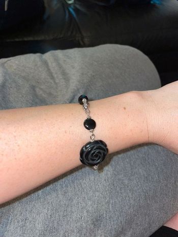 bracelet noir et gris