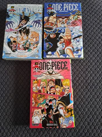 Lot Manga one pièce tome 40 ,68, 71