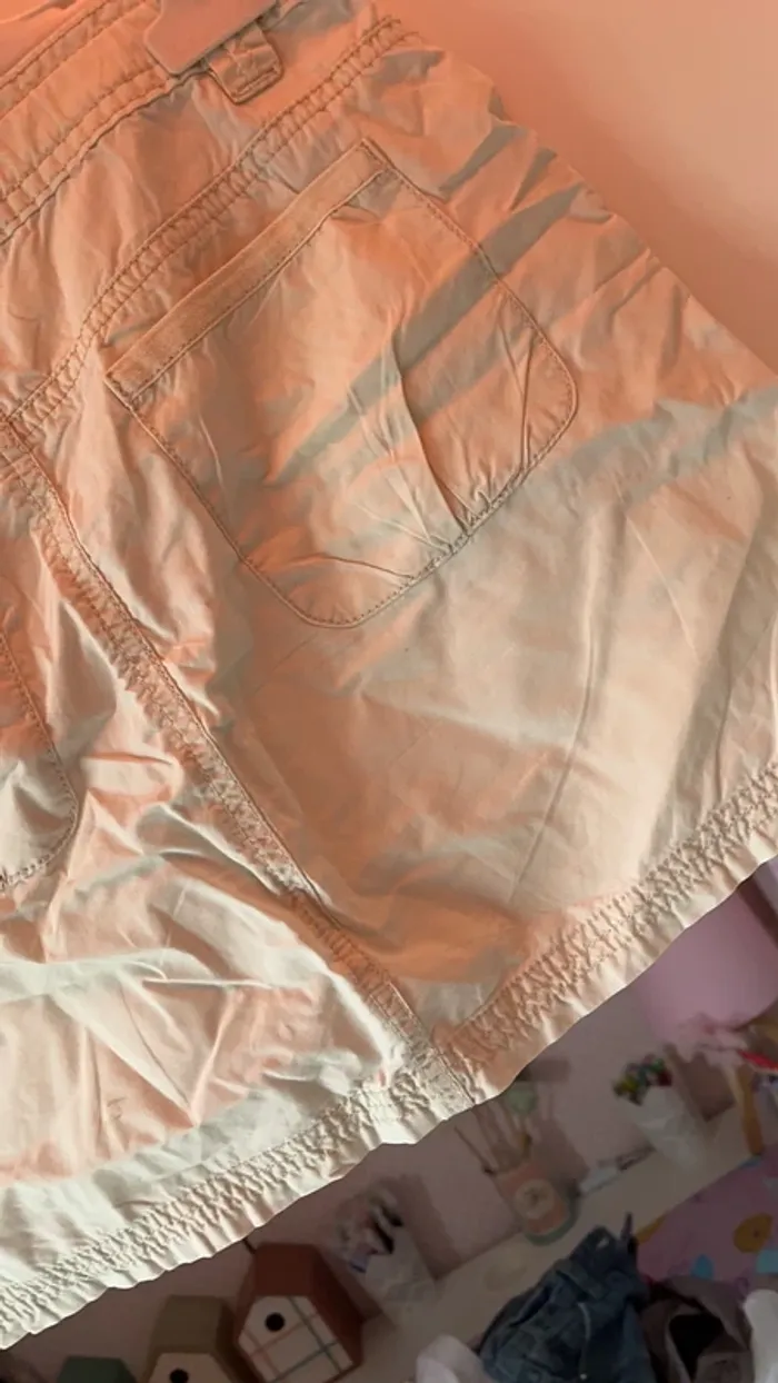 Jupe fille beige - photo numéro 4