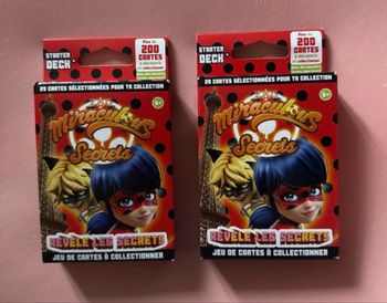 Lot 2 starter deck Miraculous secret