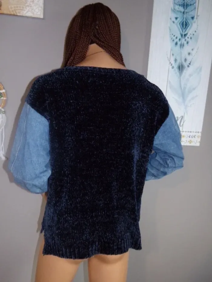 Pull bi matière - photo numéro 4