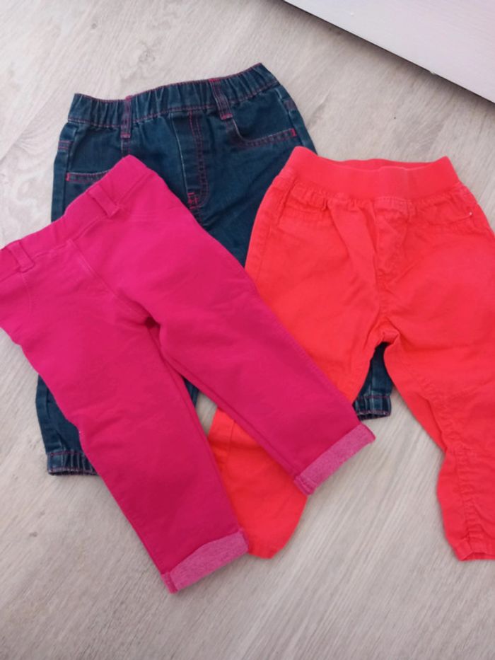 Lot 3 pantalons