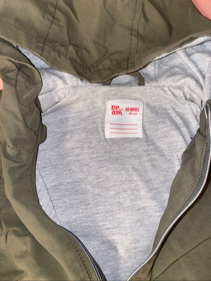 Veste à capuche doublé 18 mois - photo numéro 2