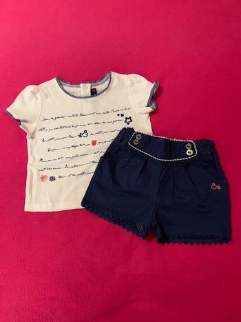 Ensemble Sergent-Major 6 mois - 68 cm