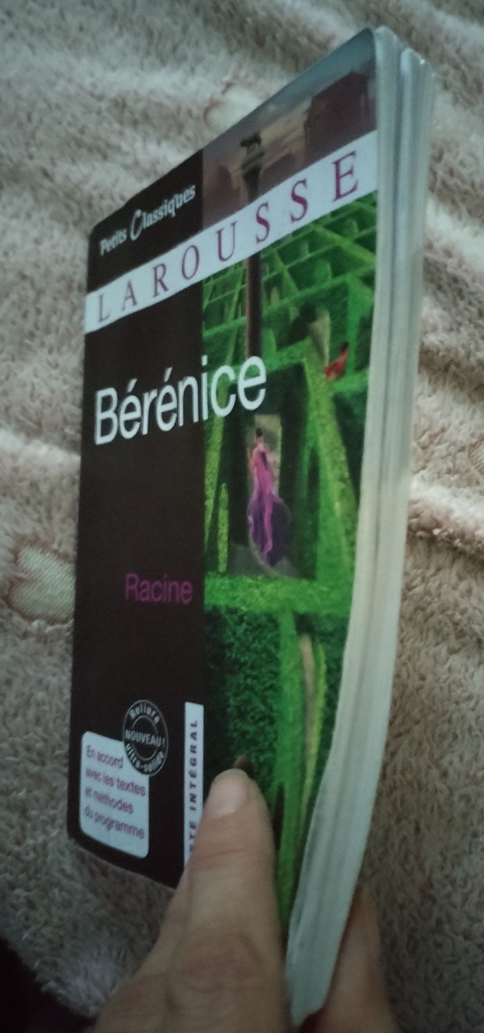 Livre "Berenice" Larousse/Petits classiques/Texte integral 176 pages - photo numéro 3
