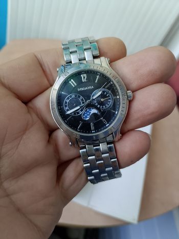 Montre chronographe Rodania phase de lune