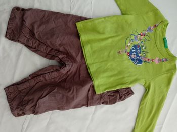 pantalon et haut taille1 an réf R203 B6