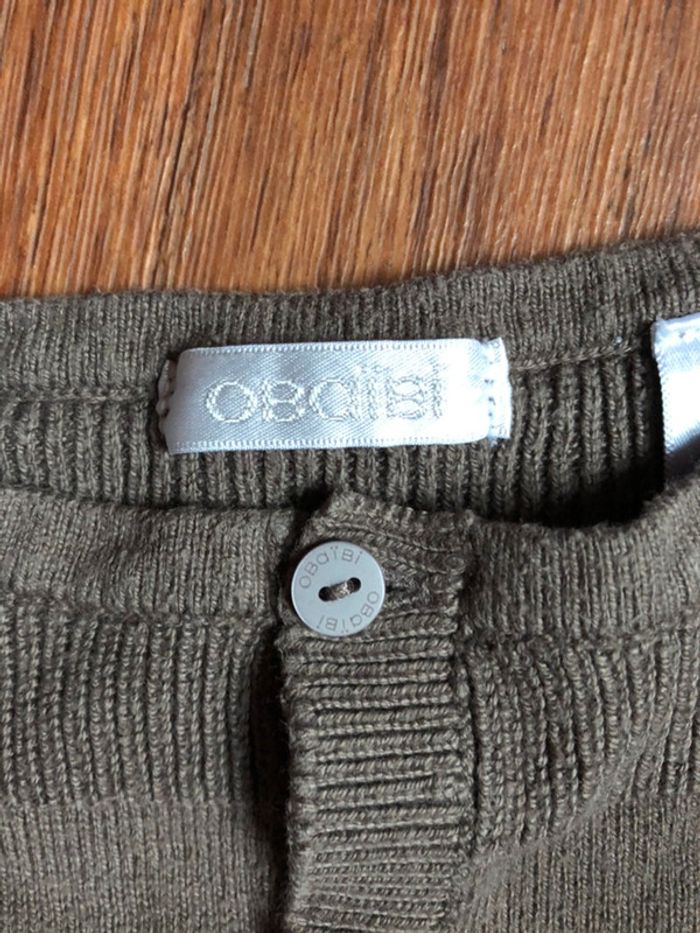 Gilet marron 6 mois - photo numéro 3