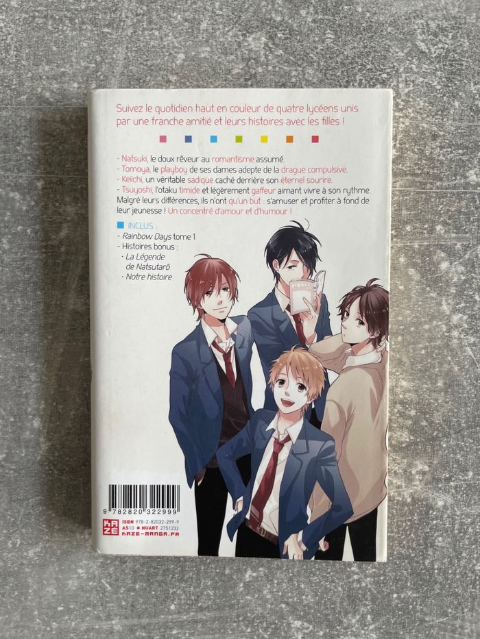 Manga Rainbow days tome 1 en version française. - photo numéro 2