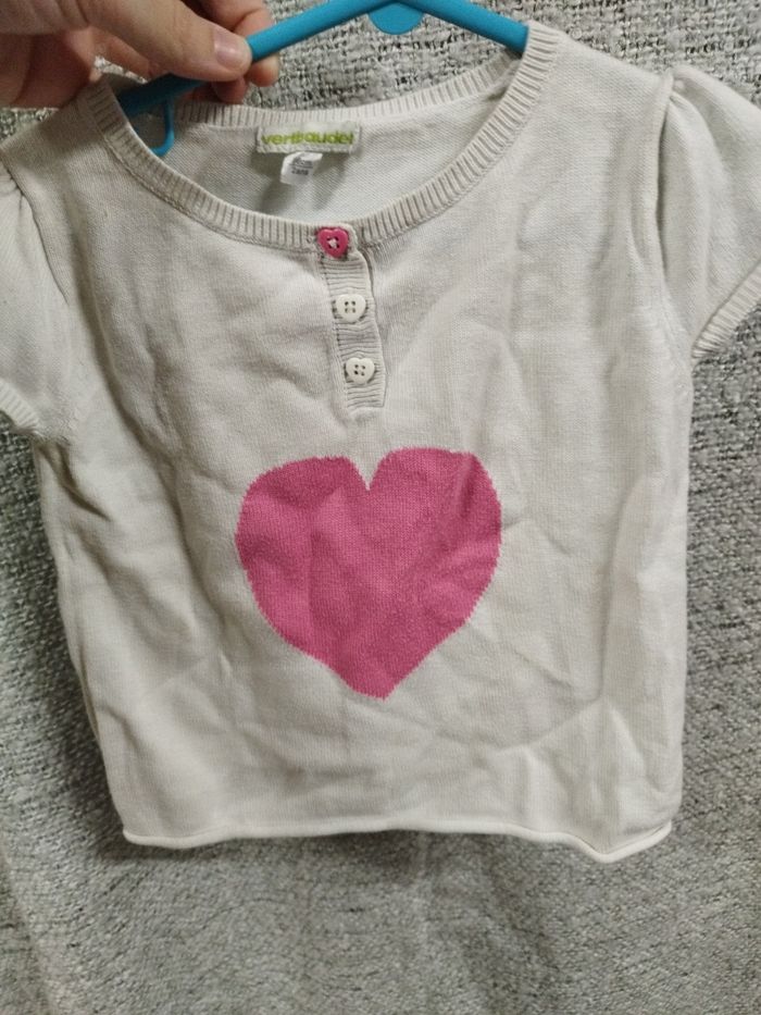 Lot t shirt fille deux ans - photo numéro 4