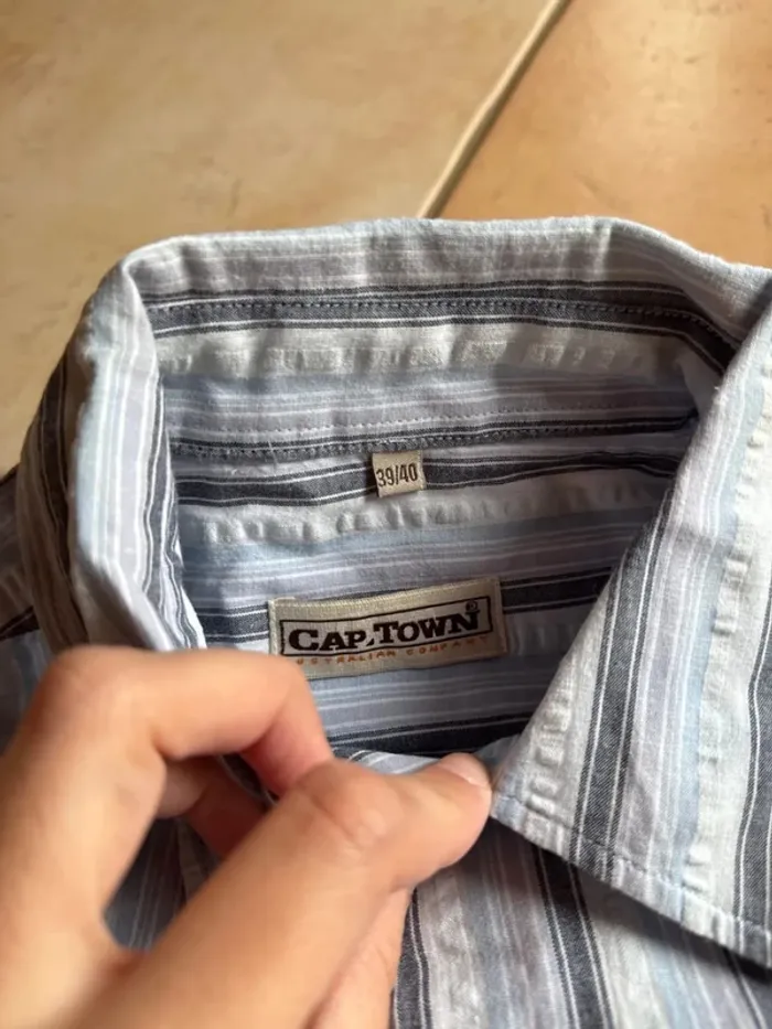 Chemise manches longues, taille 39-40 - photo numéro 4