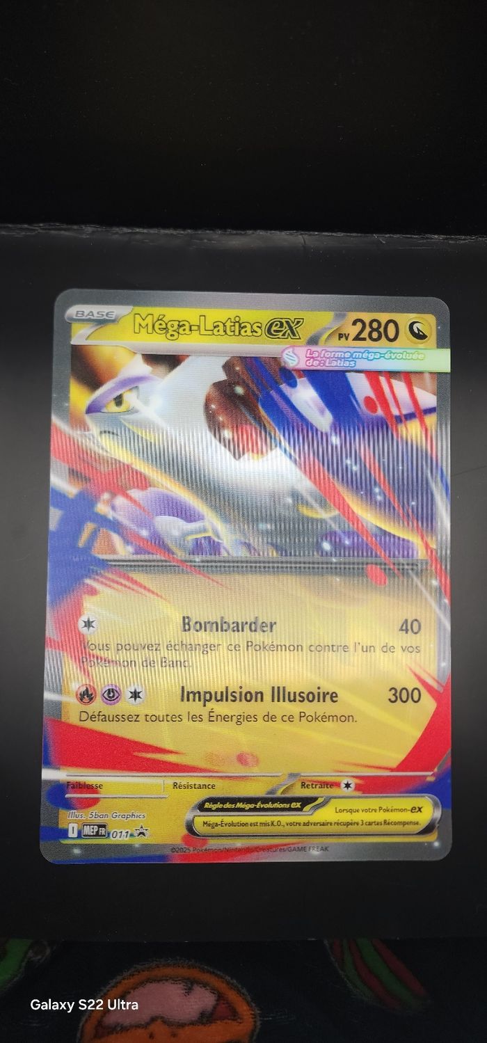 Pokemon - Méga-Latias EX - Promo Méga Evolution - photo numéro 3