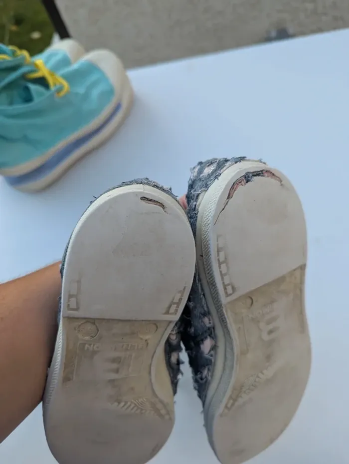 Lot de 2 paires de baskets Bensimon taille 39 en état satisfaisant - photo numéro 8