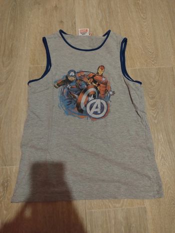 Débardeur gris Avengers